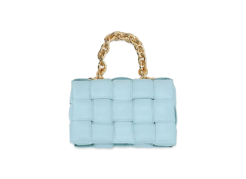 Bottega Veneta Chain Cassette "Teal Washed"