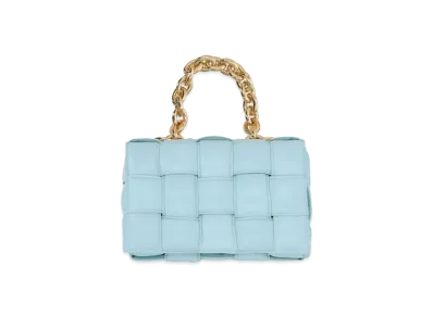 Bottega Veneta Chain Cassette "Teal Washed"