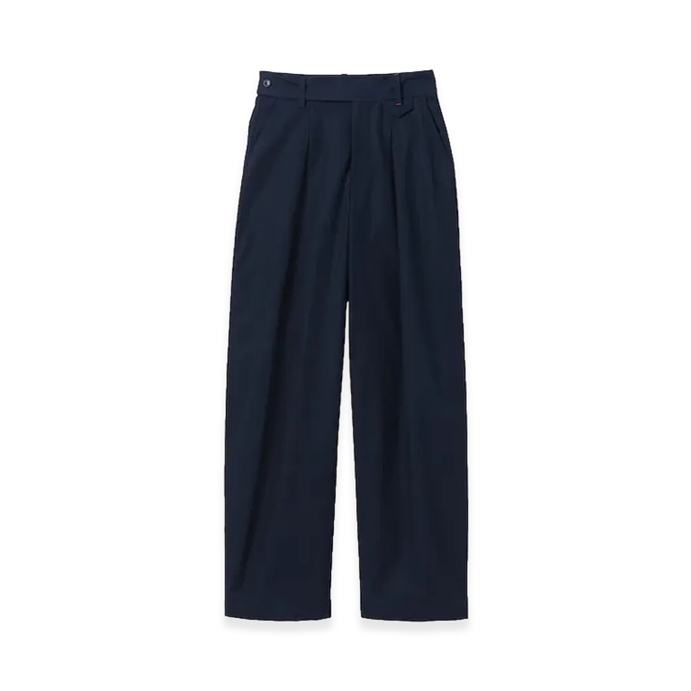 Gap x Victoria Beckham Women's High Rise Pleated Arch Trousers "New Classic Navy"