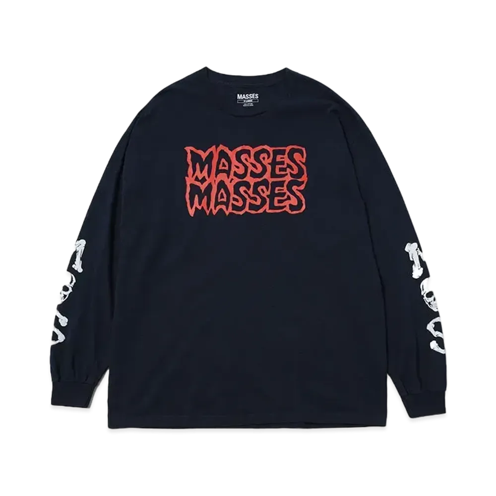 MASSES T-SHIRT L/S MSXMS "NAVY"