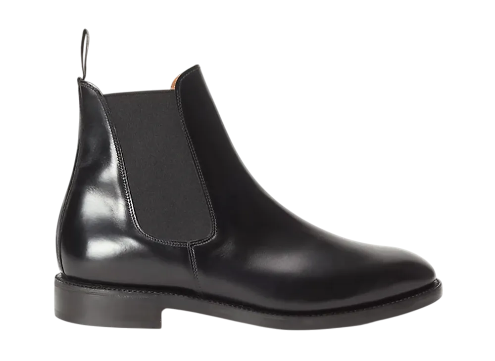 Polo Ralph Lauren Troy Calfskin Chelsea Boot "Black"