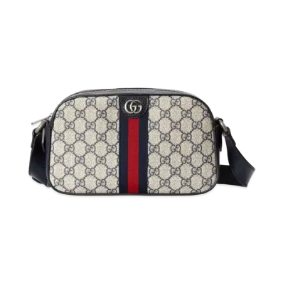 GUCCI Ophidia Camera Bag "Beige/Blue"