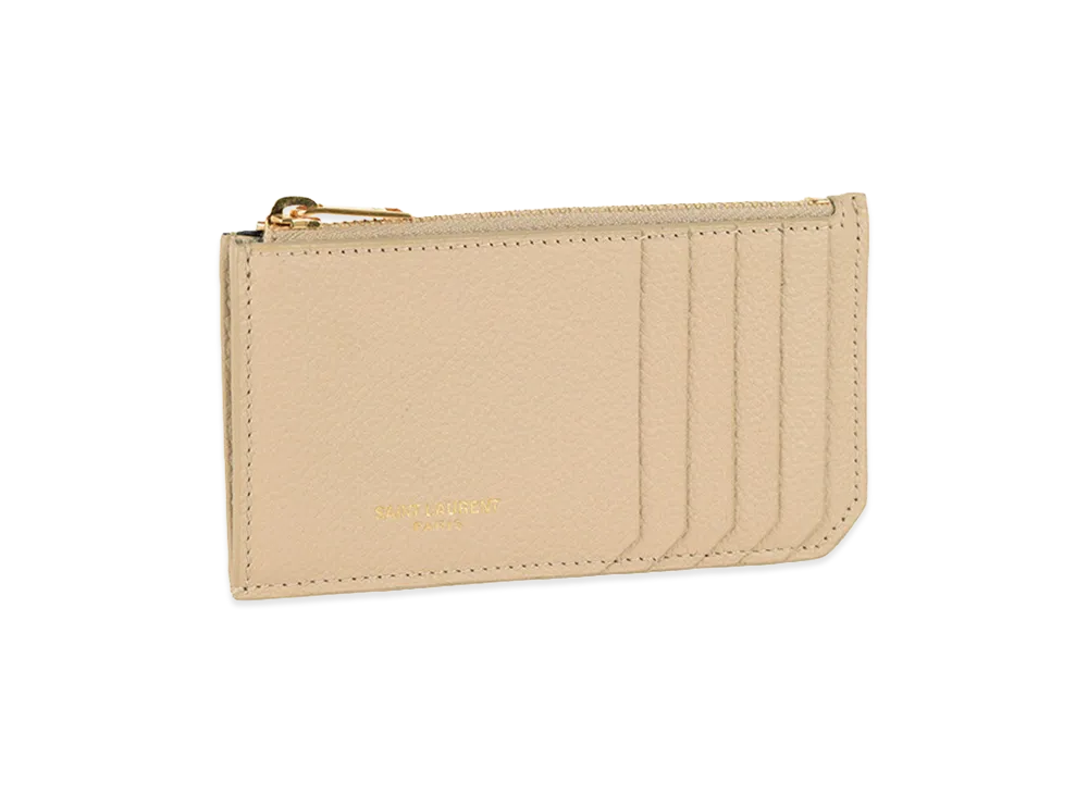Saint Laurent Card Case "Beige"