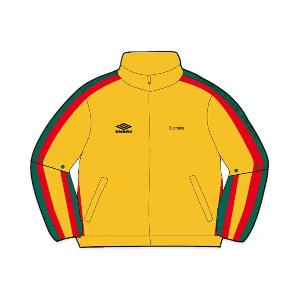 Supreme x Umbro Snap Sleeve Jacket "Yellow"