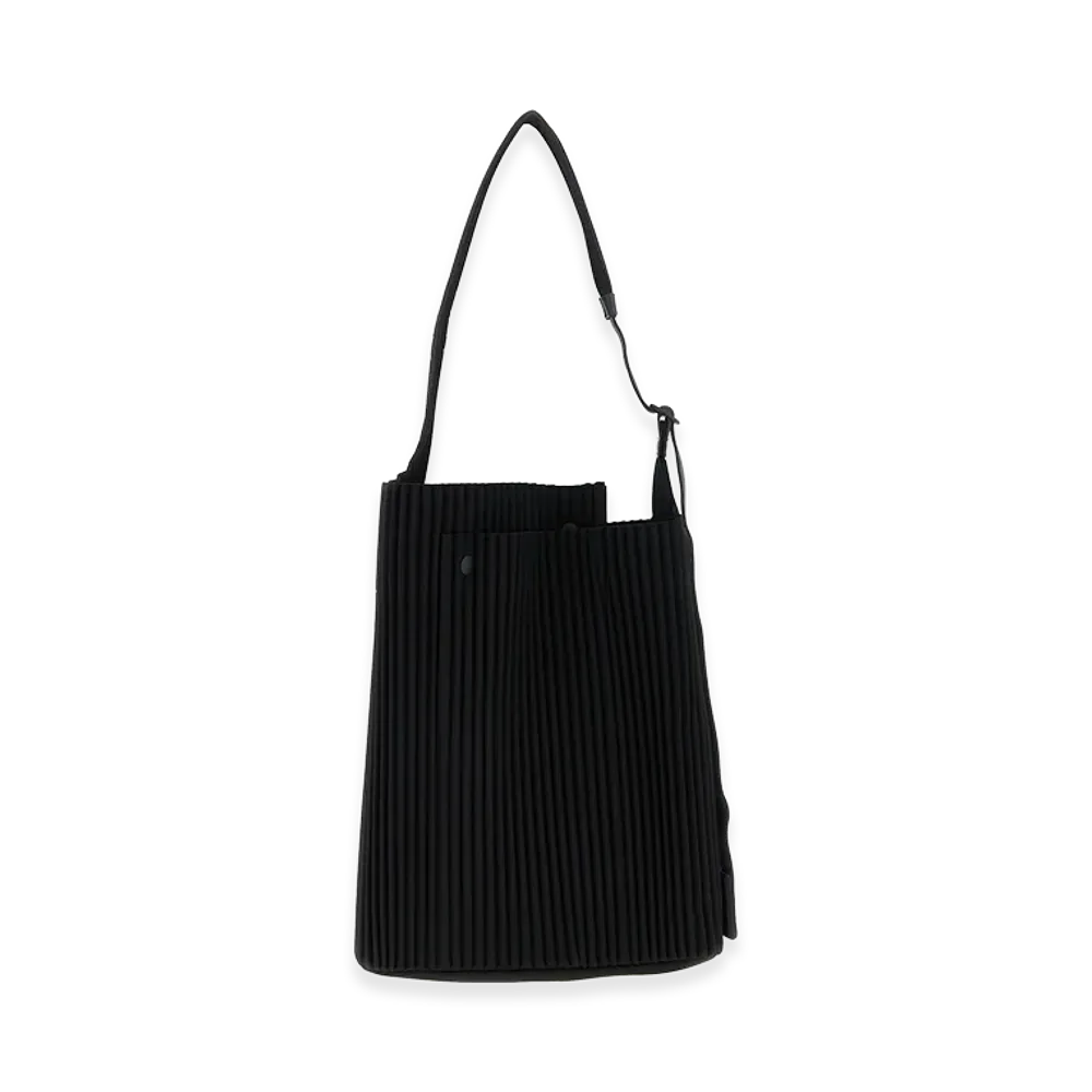 HOMME PLISSE ISSEY MIYAKE Utility Medium Shoulder Bag "Black"