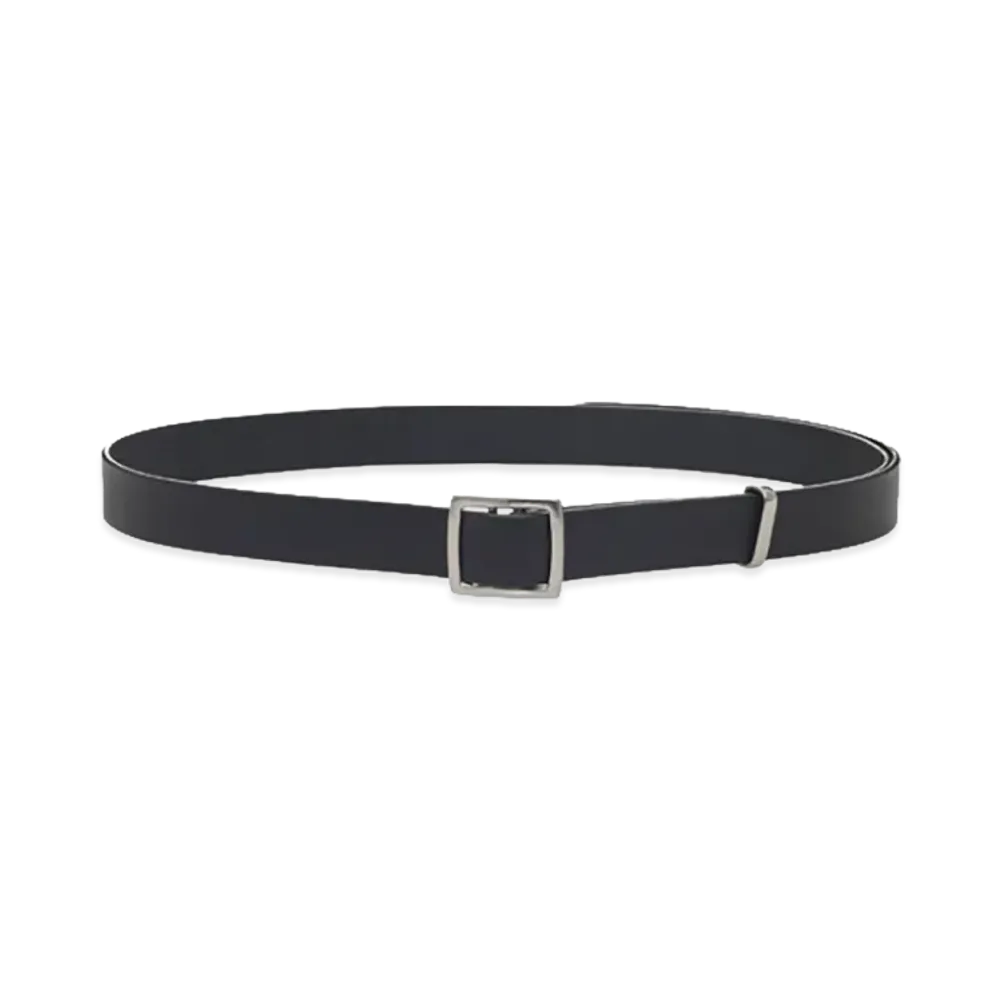 COMME des GARCONS HOMME Steer Oil Smooth Holeless Belt 30mm "Black"
