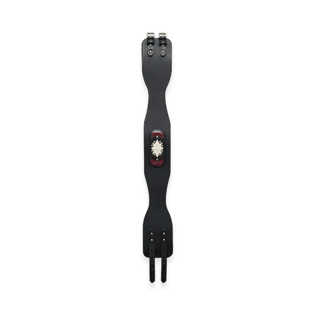 OUR LEGACY Girdle Belt "Slow Black Arid Bull Hide"