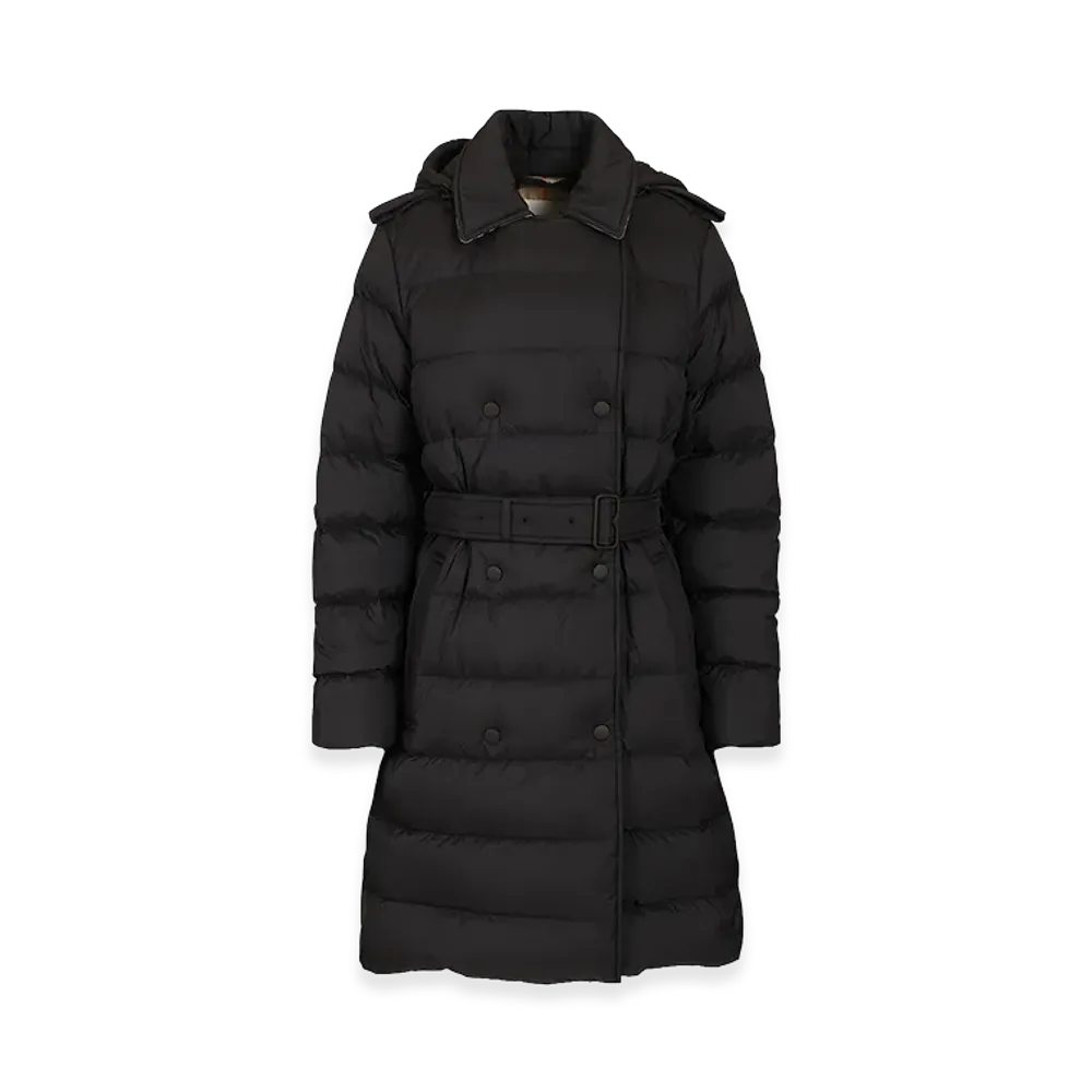 Burberry Women's Medium Down Jacket With Hood "Black"
