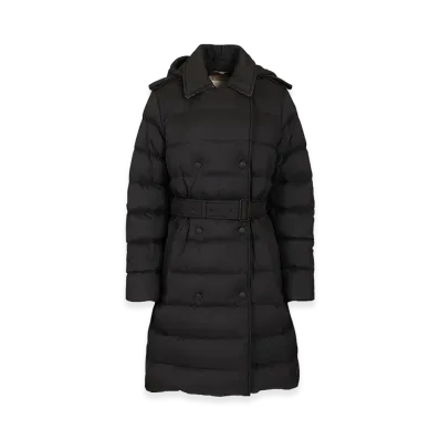 Burberry Women's Medium Down Jacket With Hood "Black"