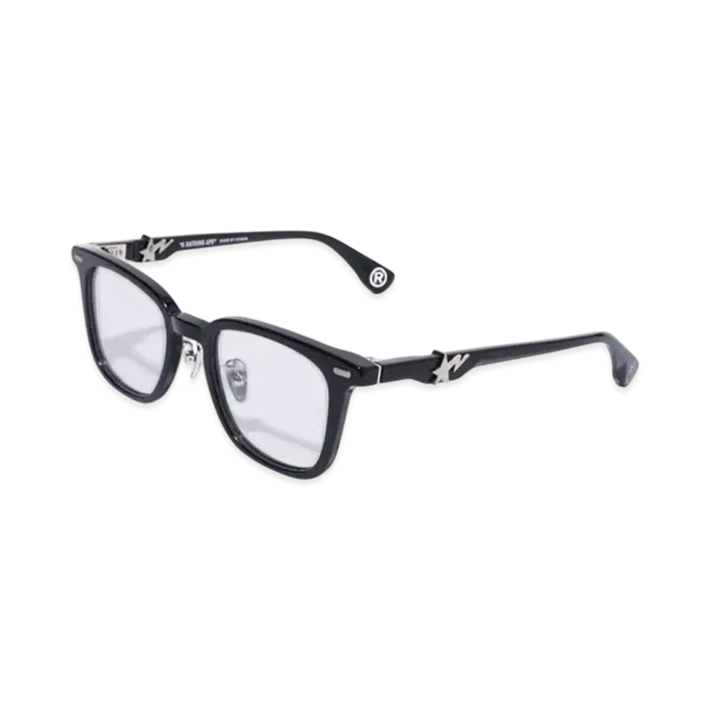 A BATHING APE Optical Flame #10 "Black"