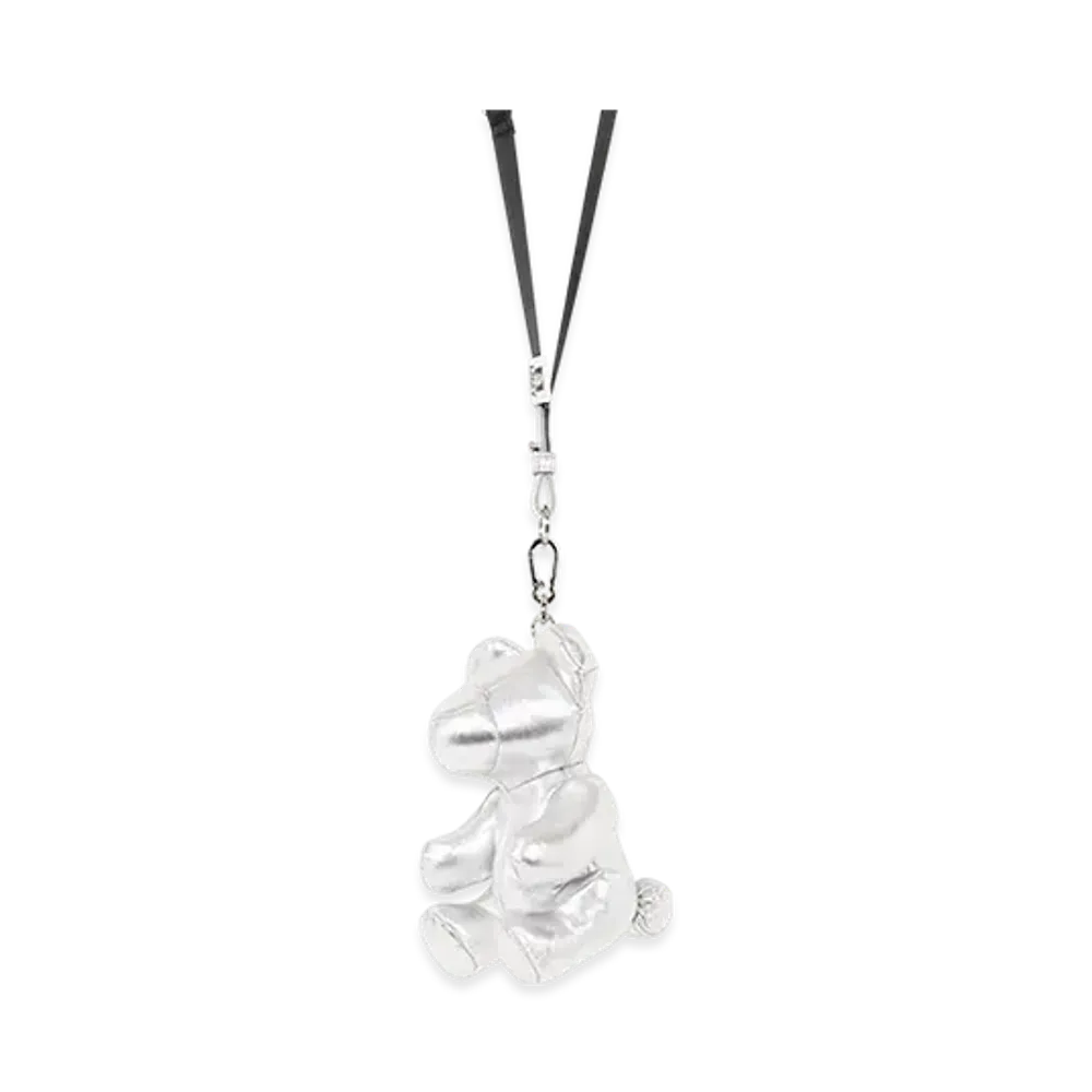 Maison MIHARA YASUHIRO "Dolls" Bear Mini Bag "Silver"