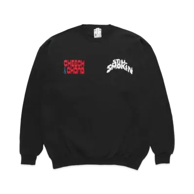 WACKO MARIA STILL SMOKIN' / SWEAT SHIRT #3 "Black"