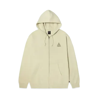 HUF Winter 24 Huf Set TT Full Zip Hoodie "Stone"