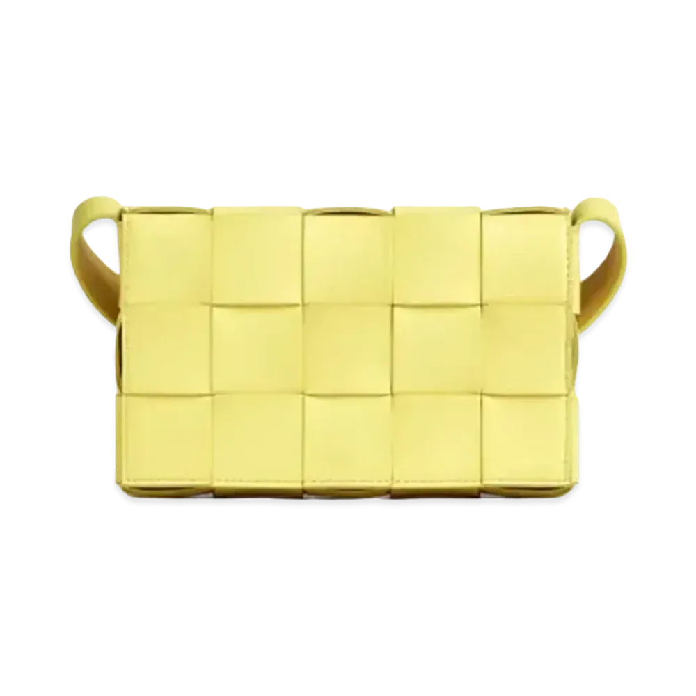 Bottega Veneta Small Cassette Crossbody Bag "Sherbet"