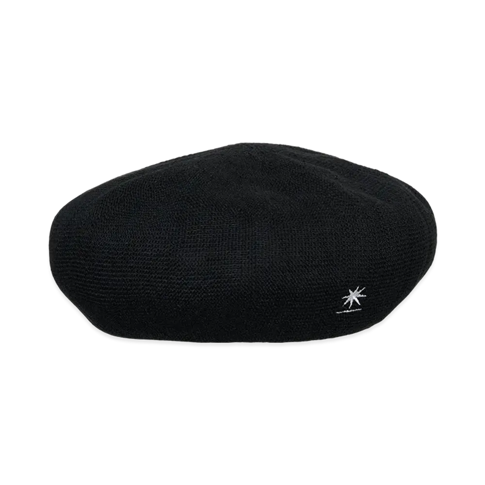 GDC Linen Beret "Black"