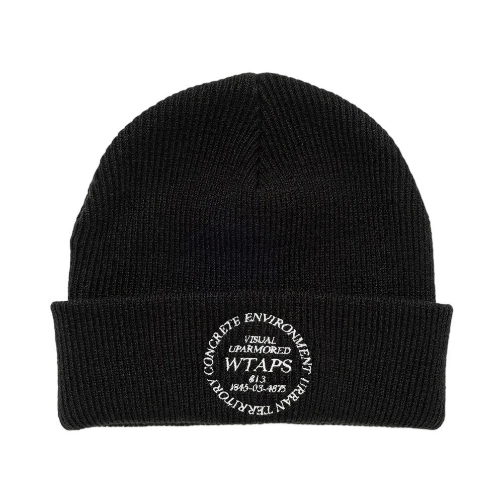 WTAPS Beanie 02 / Beanie / Acrylic "Black"