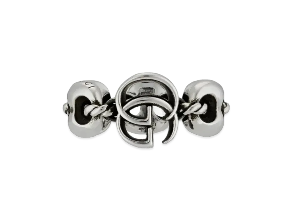 GUCCI Double G Ring "Silver"
