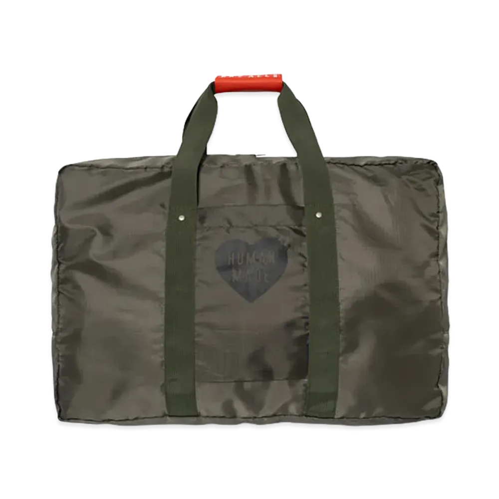 HUMAN MADE Packable Boston Bag "Olivedrab"