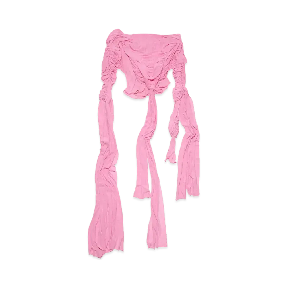 Acne Studios Drape Tops "Pink"