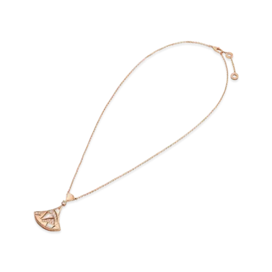 BVLGARI Divas Dream Necklace Diamond "Pink Gold"