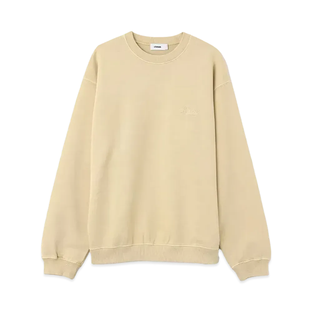 atmos Pigment Sweatshirt "Beige"