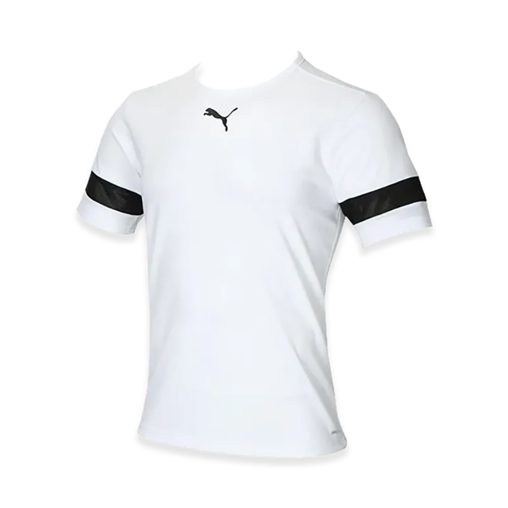 PUMA teamRISE Match Shirt "Puma White/Puma Black"