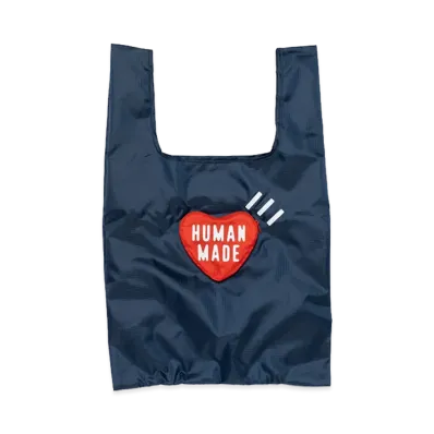 HUMAN MADE Heart Shopping Bag Large "Navy"