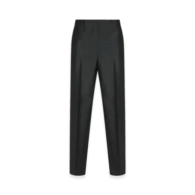 MIU MIU Women's Mohair Blend Pant "Antracite/Charcoal"