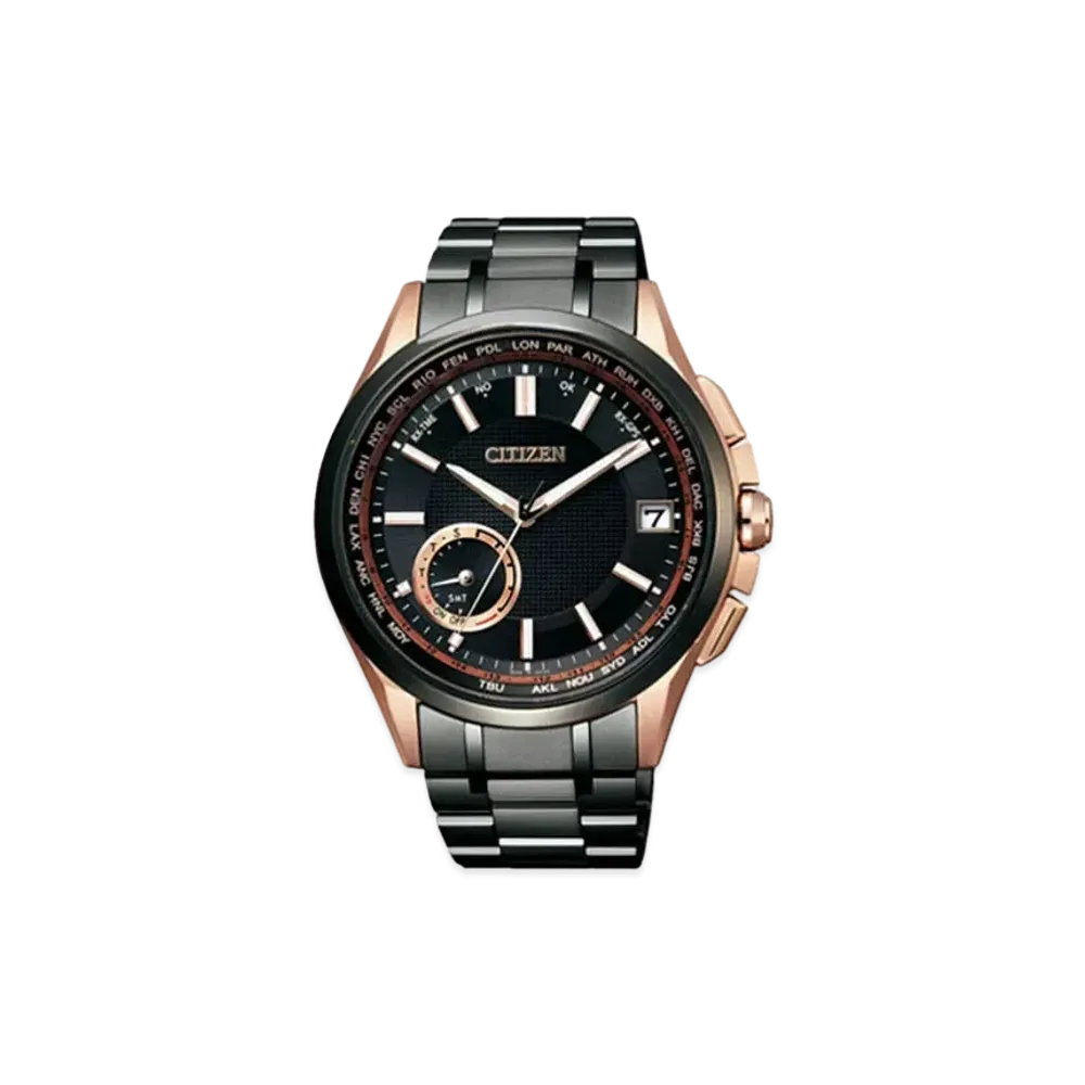 CITIZEN Atessa Satellite Wave GPS Solar "Black" CC3014-50E