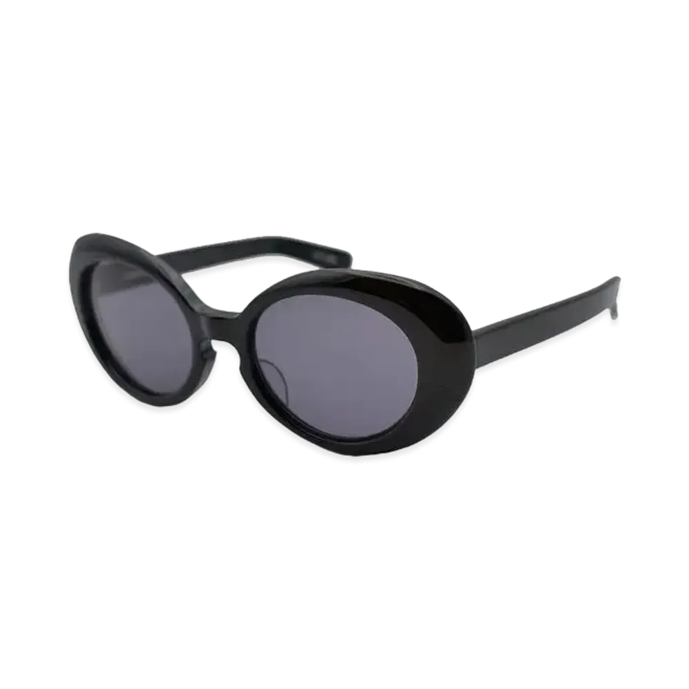 MINEDENIM Oval Type.01 Sunglasses "Black"