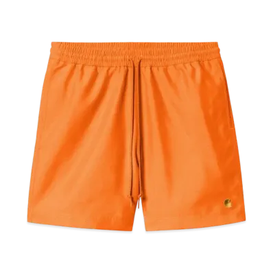 Carhartt WIP Chase Swim Trunks "Pumpkin/Gold"