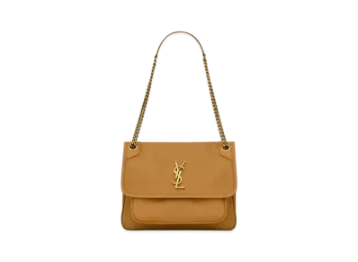 Saint Laurent Niki Medium in Grained Lambskin "Dark Sun"