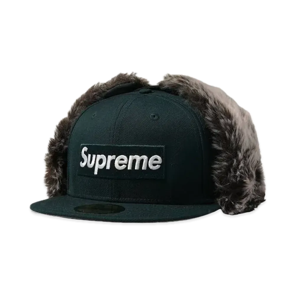 Supreme Earflap New Era® "Green"