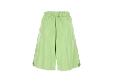 Bottega Veneta Women's Leather Shorts "Pastel Green"