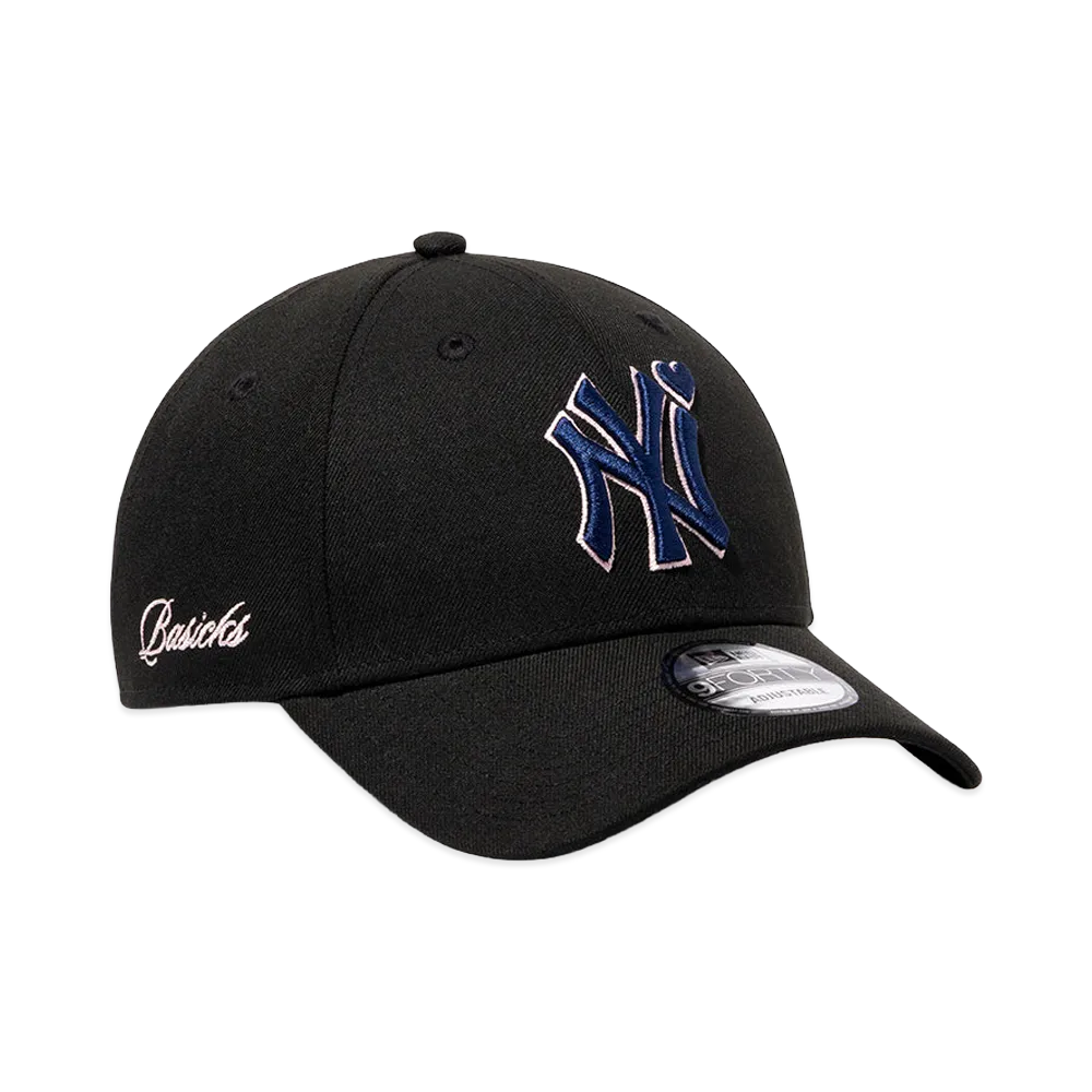 NEW ERA x BASICKS x MLB 9Forty New York Yankees "Black/Navy"