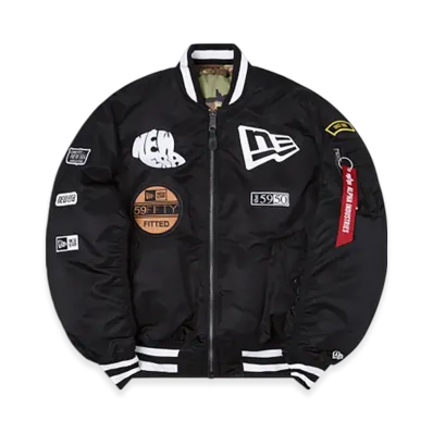 NEW ERA Alpha Industries MA-1 Bomber Jacket "New Era Cap"