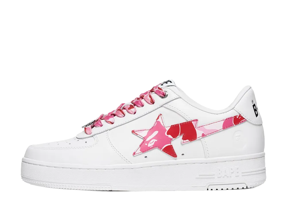 A BATHING APE Women's ABC CAMO BAPE STA "Pink"