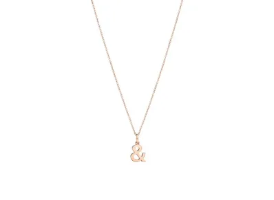 Tiffany & Co. Tiffany & Love Ampersand Pendant 18K "Rose Gold"