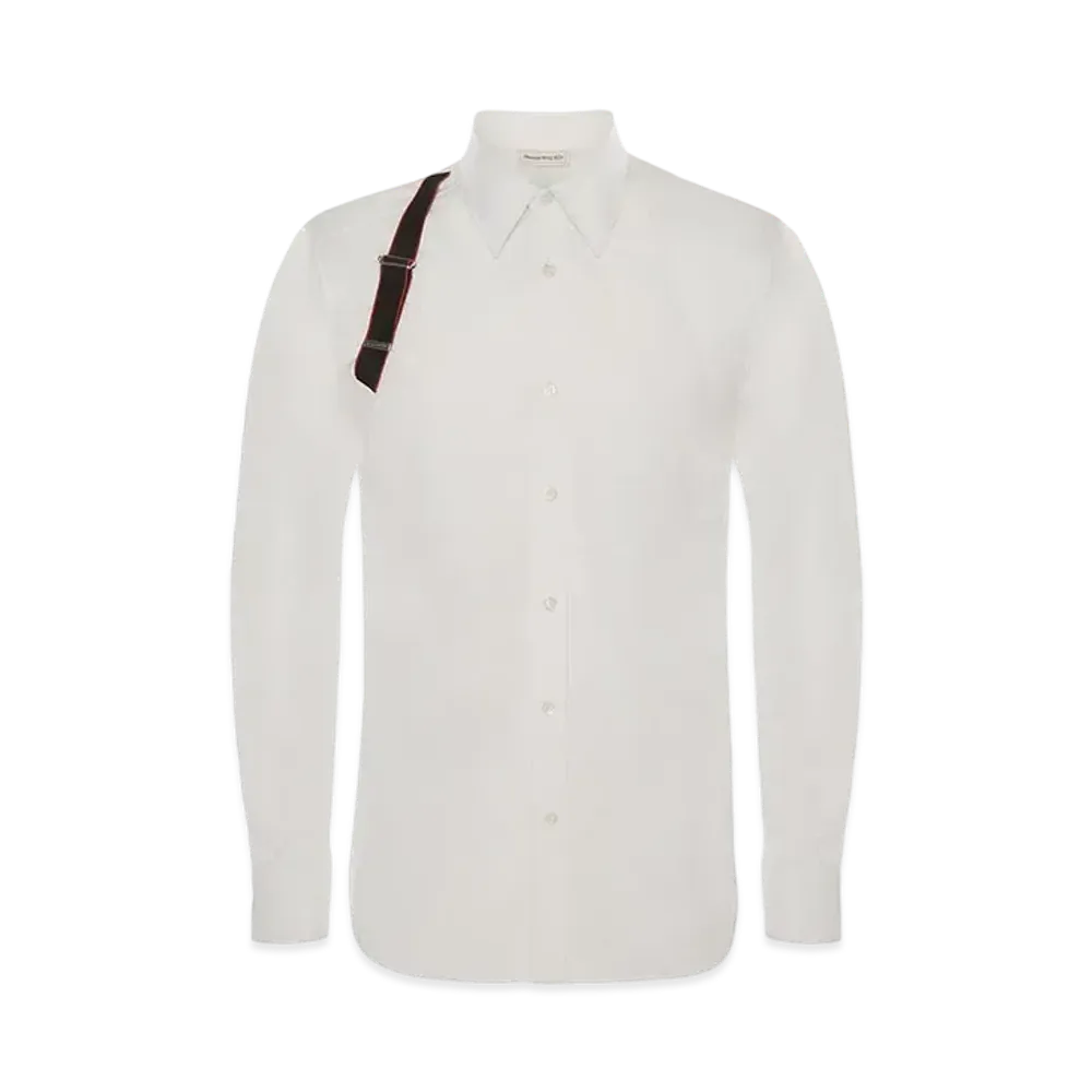 Alexander McQUEEN Signature Harness Shirt "White"