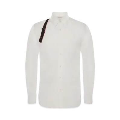 Alexander McQUEEN Signature Harness Shirt "White"