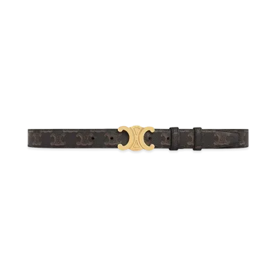 CELINE Women's Belts "Brown"