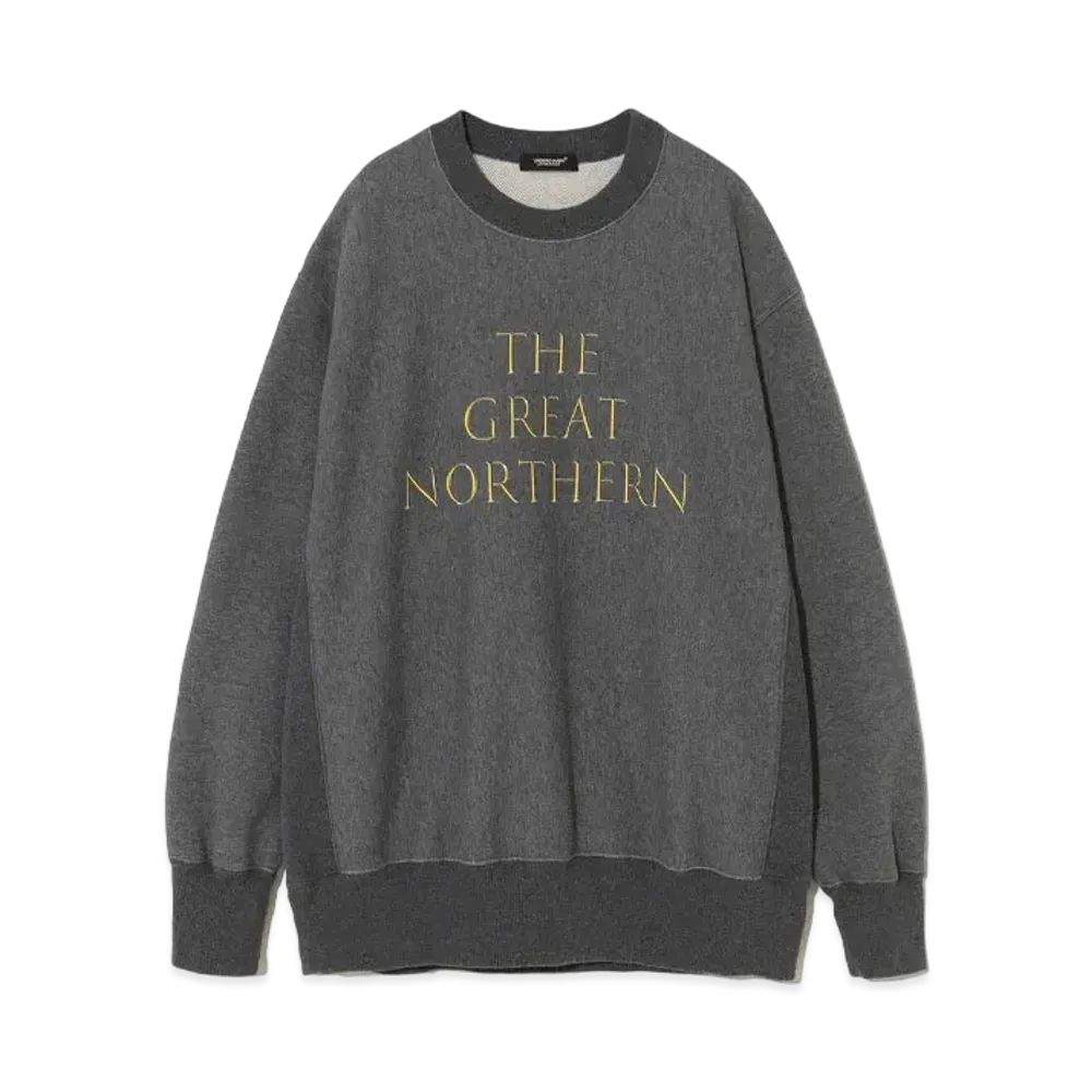 UNDERCOVER Twin Peaks Cotton Sweatshirt Pullover "T.Charcoal"