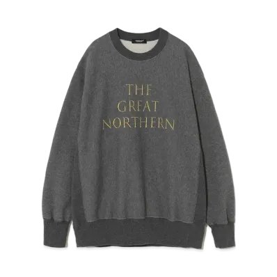UNDERCOVER Twin Peaks Cotton Sweatshirt Pullover "T.Charcoal"