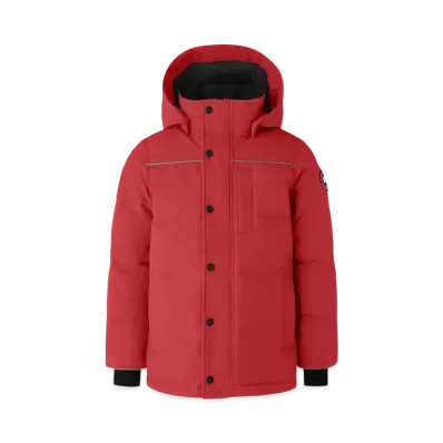 CANADA GOOSE Youth Eakin Parka Non-Fur "Red"