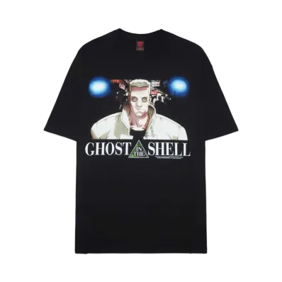 Geeks Rule x GHOST IN THE SHELL 15 Silkscreen Printing T Shirt Vol.02 "Batou" "Black"
