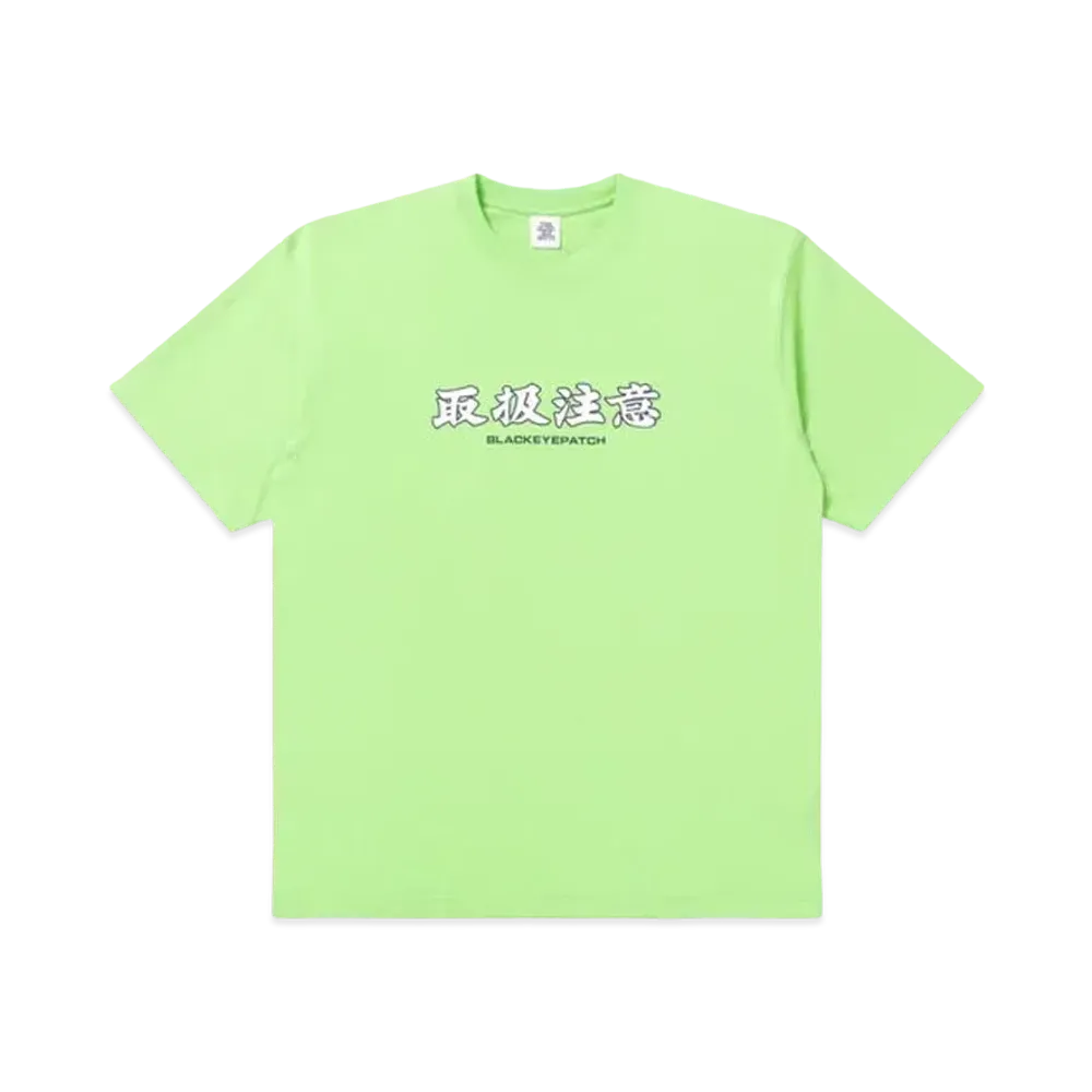 BlackEyePatch Handle With Care Tee "Green"