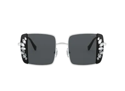 MIU MIU Noir Sunglasses "Gray Lens"