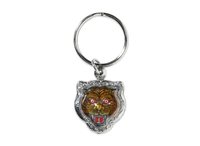 Supreme Tiger Keychain "Silver"