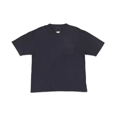 visvim Amplus Tee S/S Dmgd (U.D.) "Navy"