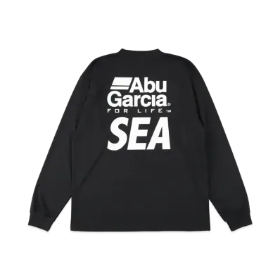 WIND AND SEA x Abu Garcia L/S Tee "Black"